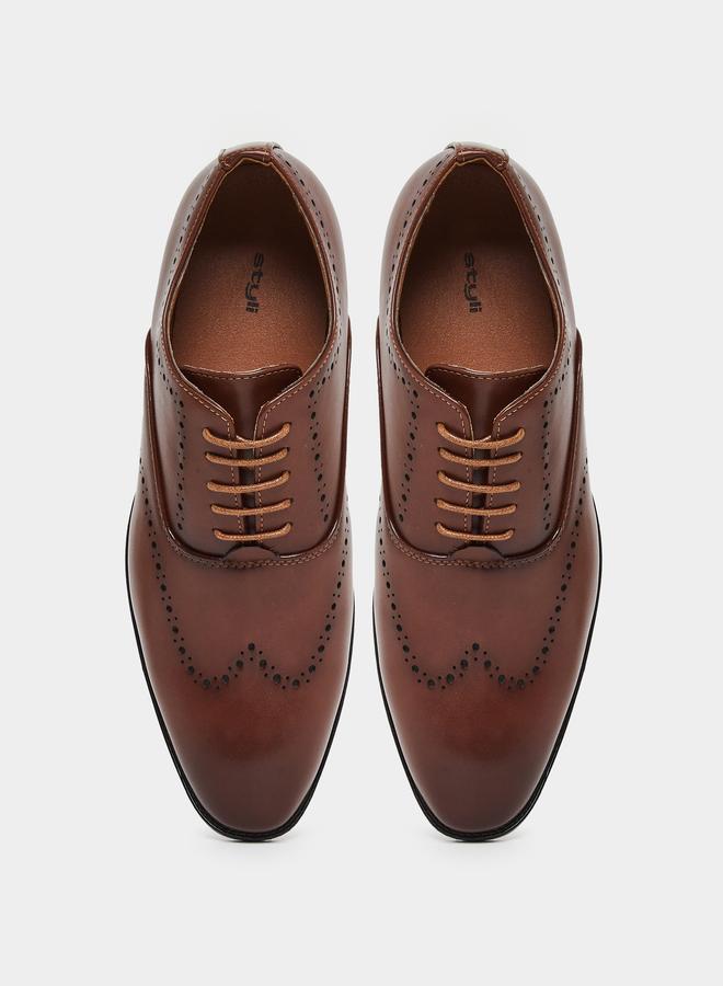 ستايلي حذاء أكسفورد جلدية - Image 4